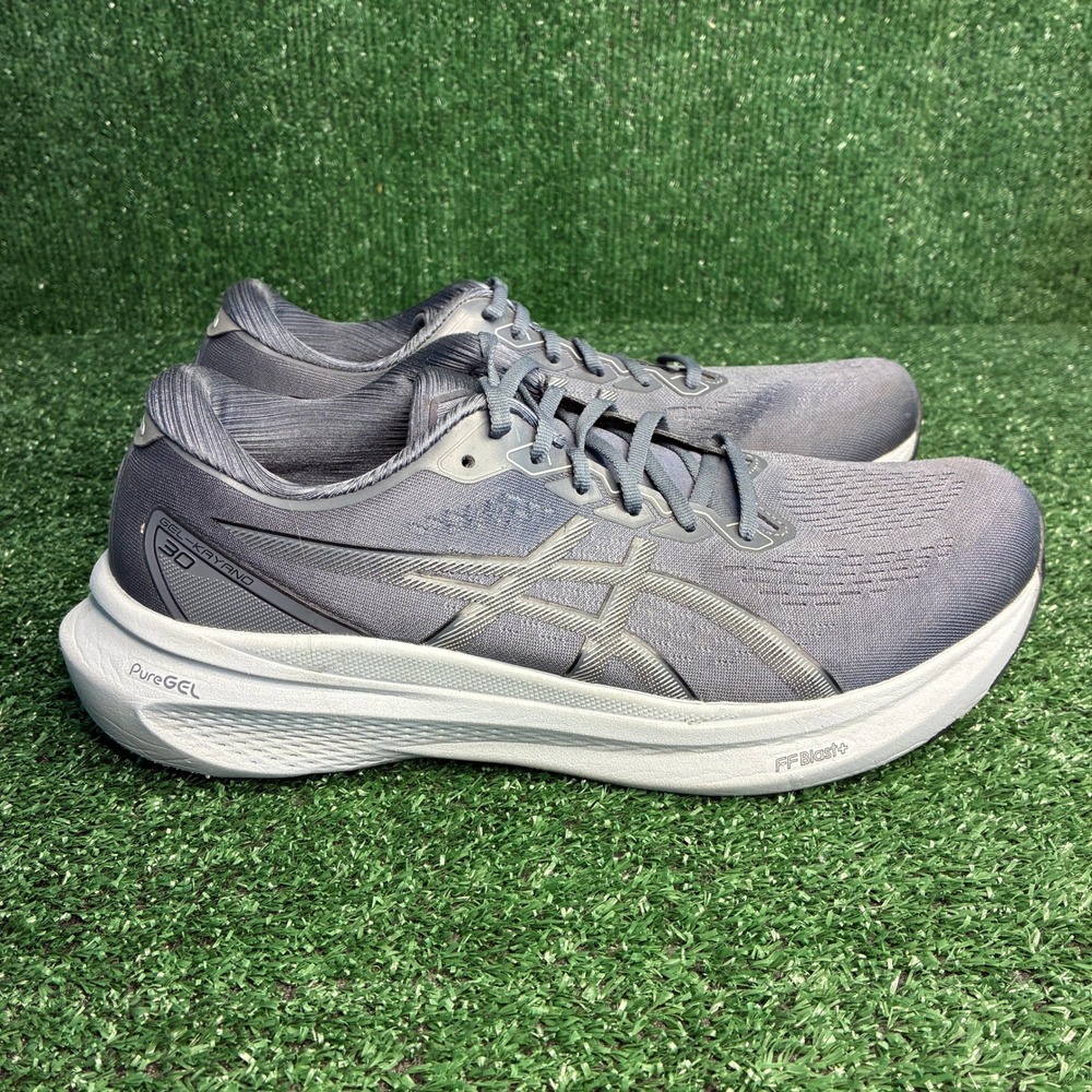 ASICS Gel-Kayano 30 PureGEL FF Blast+ Athletic Running Shoes Grey Mens Size 11
